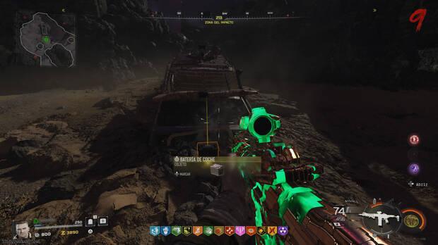 Call of Duty: Black Ops 7 Zombis - Cmo conseguir la batera de coche para crear el arma LGM-1
