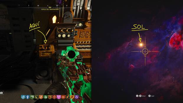 Call of Duty: Black Ops 7 Zombis - Cmo activar la trampa del telescopio de Astra Malorum apuntando hacia el sol