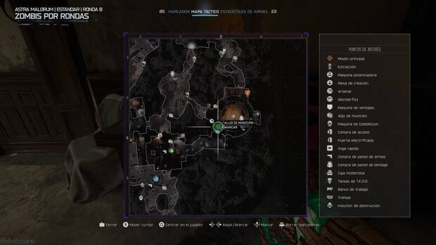 Call of Duty: Black Ops 7 Zombis - Localización en el mapa de Astra Malorum del auricular 01 del easter egg musical