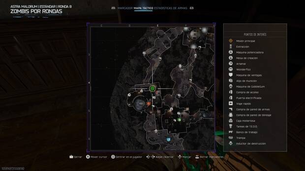 Call of Duty: Black Ops 7 Zombis - Localización en el mapa de Astra Malorum del auricular 02 del easter egg musical