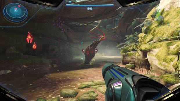 Metroid Prime 4: Beyond - Espesura Iracunda, Raíz fustigadora en la Espesura Iracunda
