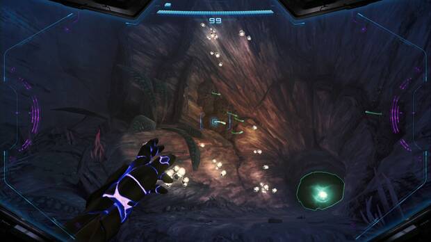 Metroid Prime 4: Beyond - Espesura Iracunda, Luminóculos dentro de un tronco hueco