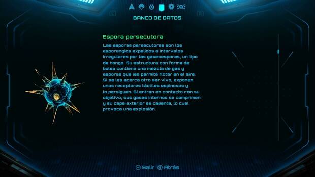 Metroid Prime 4: Beyond - Espesura Iracunda, esporas persecutoras en el banco de datos