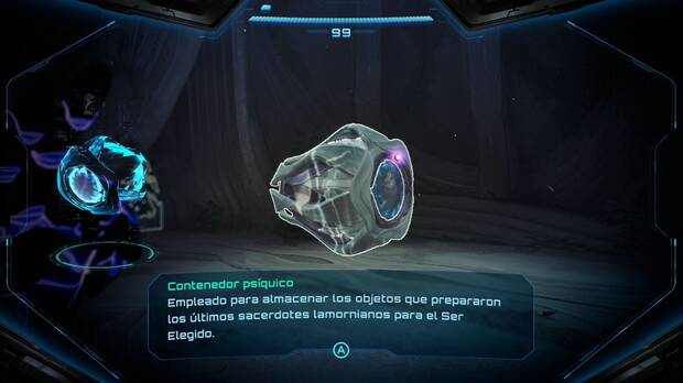 Metroid Prime 4: Beyond - Espesura Iracunda, contenedor psíquico en la Espesura Iracunda