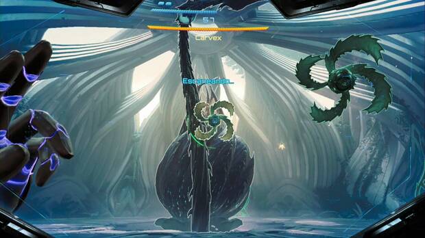 Metroid Prime 4: Beyond - Espesura Iracunda, saco de polen de Carvex