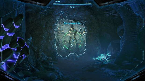 Metroid Prime 4: Beyond - Espesura Iracunda, barreras naturales en los túneles de la Espesura Iracunda