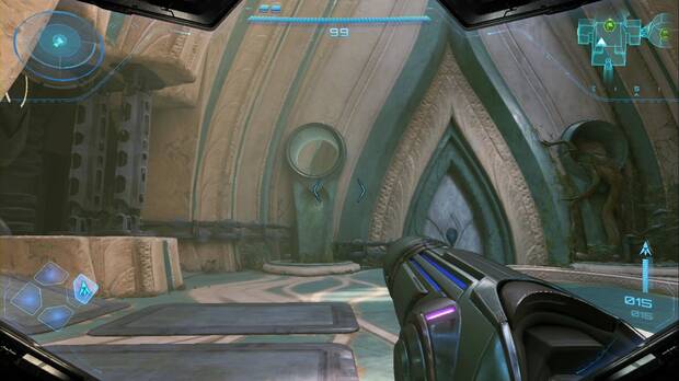 Metroid Prime 4: Beyond - Espesura Iracunda, Mackenzie intenta sacar información de los artefactos alienígenas