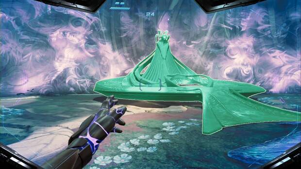 Metroid Prime 4: Beyond - Espesura Iracunda, Santuario sagrado en el Jardín de la remembranza