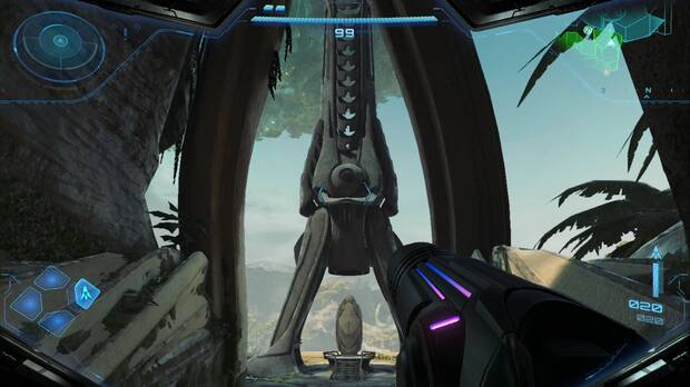 Metroid Prime 4: Beyond - Espesura Iracunda, Lanzador de mercancías al final de la zona