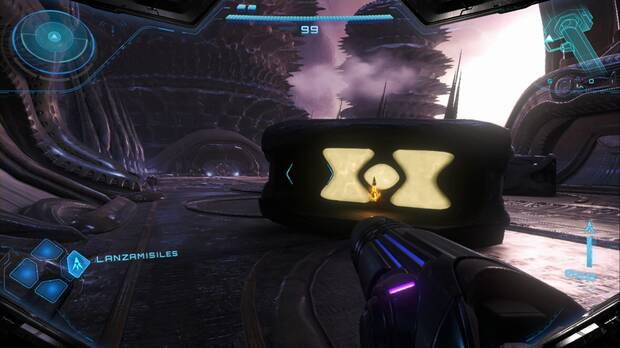 Metroid Prime 4: Beyond - Fundicin Voltaica, expansin de misiles en uno de los contenedores del Acceso a las instalaciones