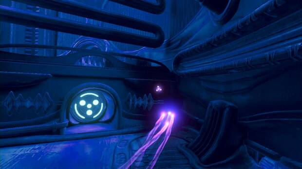 Metroid Prime 4: Beyond - Fundici�n Voltaica, conducto de energ�a en la zona inferior del generador