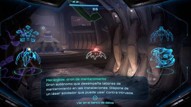 Metroid Prime 4: Beyond - Fundición Voltaica, dron de mantenimiento en la Tore 1
