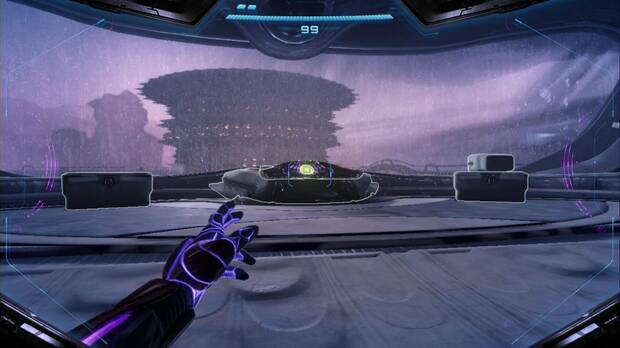 Metroid Prime 4: Beyond - Fundici�n Voltaica, consola con el mapa de la Torre 2