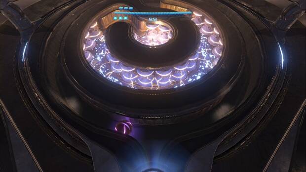 Metroid Prime 4: Beyond - Fundici�n Voltaica, expansi�n de misiles bajo el suelo de la recepci�n