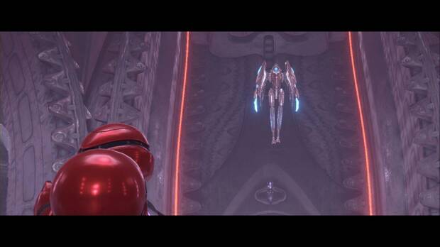 Metroid Prime 4: Beyond - Fundición Voltaica, un psibot teletransportador aparece en la Fundición Voltaica