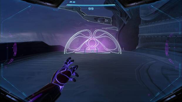 Metroid Prime 4: Beyond - Fundición Voltaica, Raíl psicoturbo en la zona del generador de la Torre 2