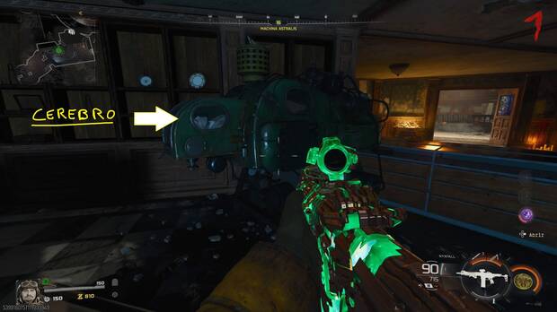 CoD Black Ops 7 Zombis Astra Malorum - Operar el cerebro del cadáver de la cámara criogénica