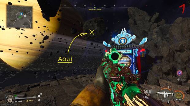 Call of Duty: Black Ops 7 Zombis - Meteorito para explotar y conseguir la torreta DG-2 de Tessie