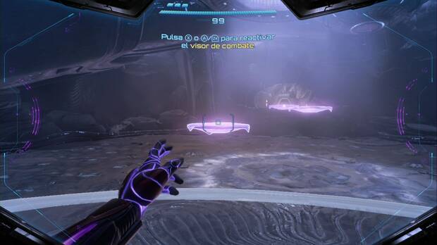 Metroid Prime 4: Beyond - Psicobotas, plataformas psíquicas que se pueden usar para llegar a lugares inaccesibles