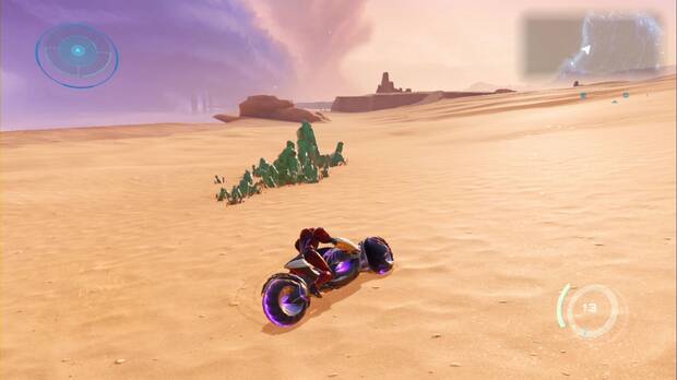 Metroid Prime 4: Beyond - Laguna del Magma, cristales de energía en el Valle de Sol