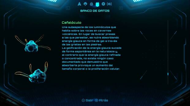 Metroid Prime 4: Beyond - Banco de datos, Cefalóculo