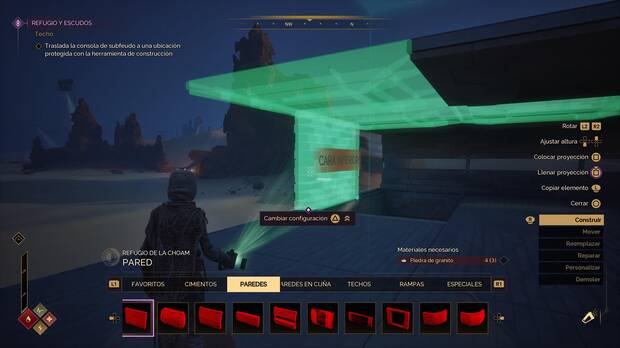 También podremos construir nuestra propia base para sobrevivir.