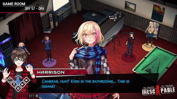 Inescapable visual novel and social thriller for consoles and PC