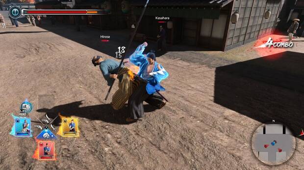 Captura de Like a Dragon: Ishin!
