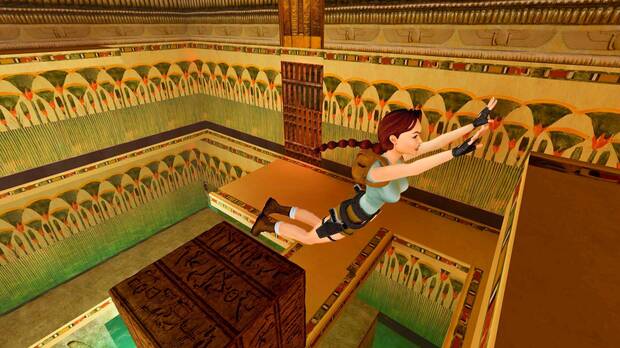 Lara Croft saltando