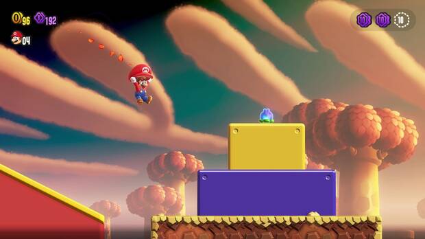 Captura de Super Mario Bros. Wonder.