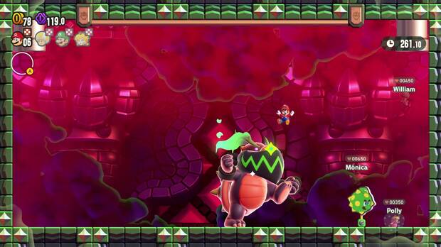 Captura de Super Mario Bros. Wonder.