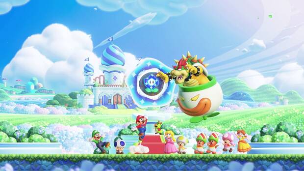 Super Mario Bros. Wonder ya est a la venta en Nintendo Switch disponible en fsico y digital