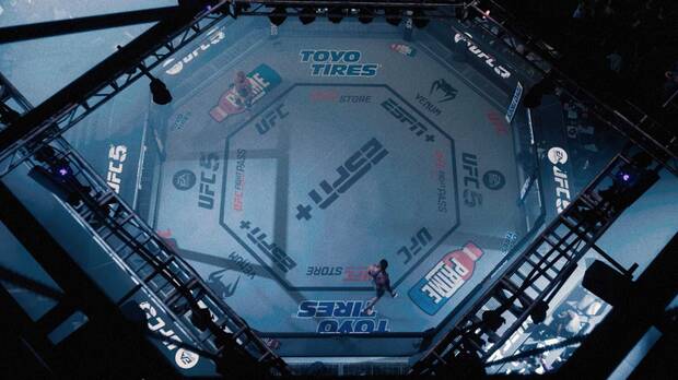 Captura del triler de UFC 5.