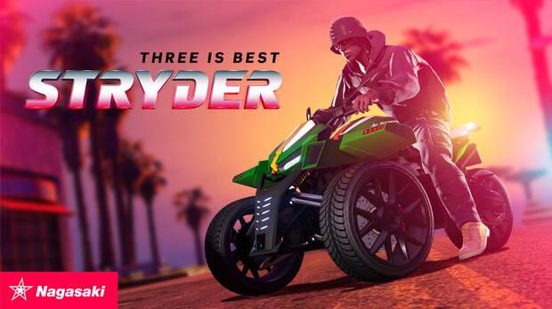 GTA Online recibe la moto Nagasaki Stryder, recompensas dobles y descuentos Imagen 2