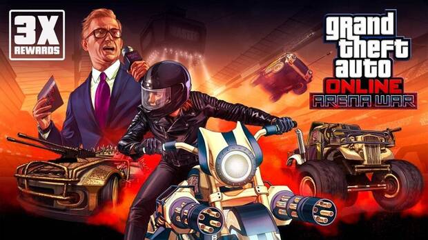 Novedades en GTA Online: Recompensas triples en Arena War, recompensas y ms Imagen 2