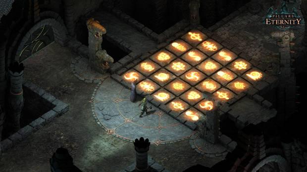 Durante la exploraci�n en las mazmorras encontraremos algunas trampas.