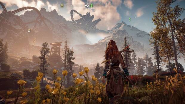 La belleza de los escenarios de 'Horizon: Zero Dawn' es sin duda uno de sus puntos m�s fuertes.