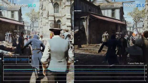 Demuestran la mejora de rendimiento de varios juegos en PS4 Pro con el 'Boost Mode' Imagen 2