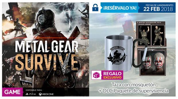 GAME detalla su incentivo por reserva para Metal Gear Survive Imagen 2