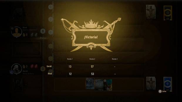 The Witcher 3: Wild Hunt, Gwynt, Cartas