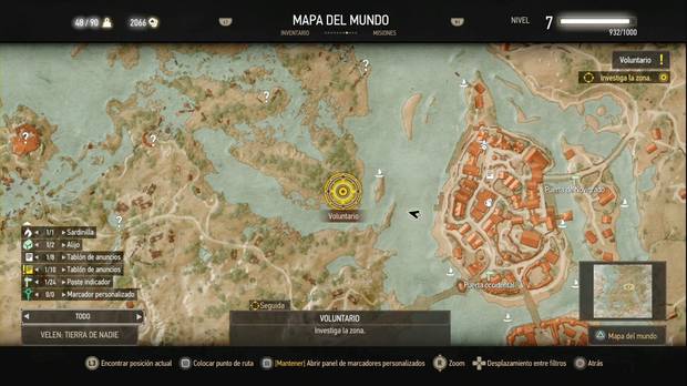 The Witcher 3: Wild Hunt, Misiones secundarias, Velen, Voluntario