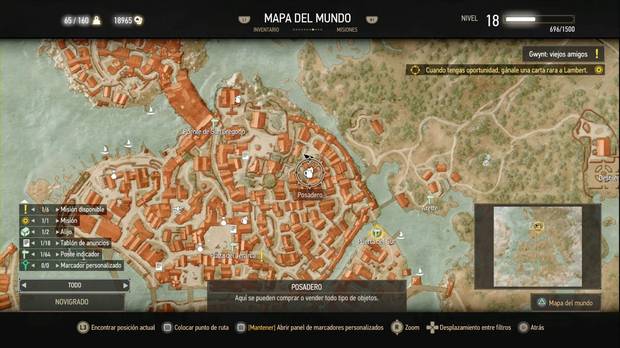 The Witcher 3: Wild Hunt, Misiones secundarias, Novigrado, Gwynt: Viejos amigos, Lambert