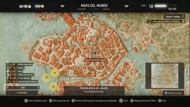 The Witcher 3: Wild Hunt, Misiones secundarias, Novigrado, Mensajes de corte nilfgaardiano