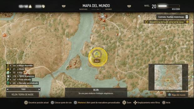 The Witcher 3: Wild Hunt, Contratos de Brujo, Huellas misteriosas