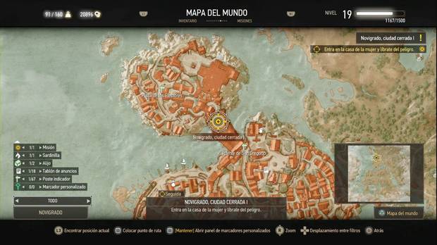 The Witcher 3: Wild Hunt, Misiones secundarias, Novigrado, Novigrado Ciudad Cerrada