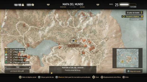 The Witcher 3: Wild Hunt, Misiones secundarias, El señor de Undvik, Ubicación de Hjalmar