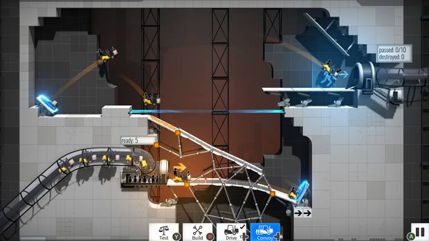 Bridge Constructor Portal confirma sus fechas de lanzamiento en consolas Imagen 2