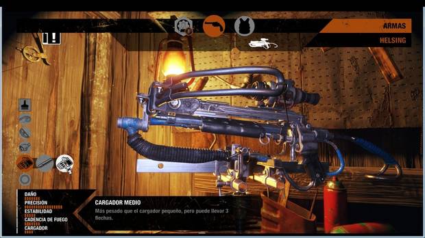 El 'crafteo' y la personalización de las armas se ha visto potencia en esta entrega.