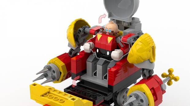 Esta genial figura LEGO de Sonic the Hedgehog podra llegar al mercado Imagen 4