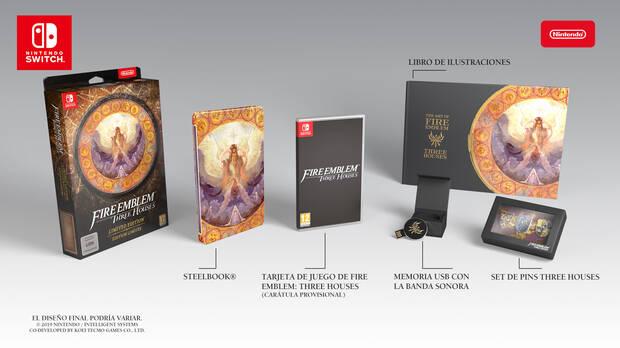 Habrá una edición para coleccionistas que incluirá el juego, una caja especial, una caja Steelbook, un USB con algunos temas de la banda sonora, tres pines con las insignias de cada casa y un libro de arte.